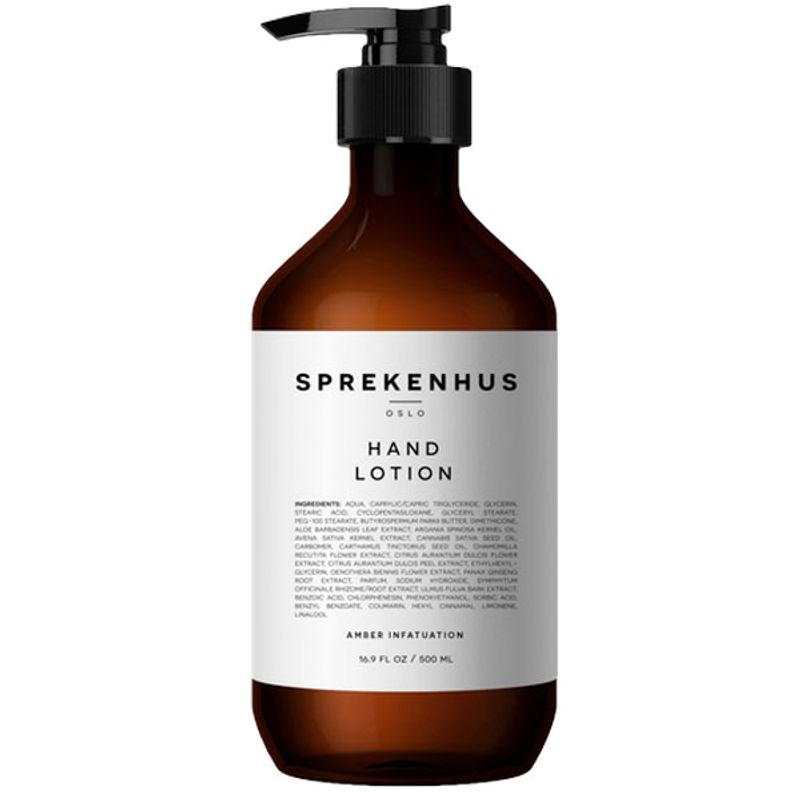 AMBER INFATUATION HAND LOTION