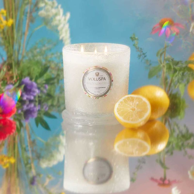 WILDFLOWERS MINI TIN CANDLE