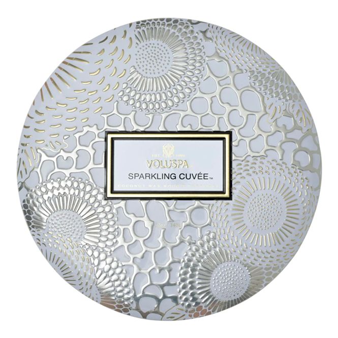 Hovedbilde SPARKLING CUVÉE 3 WICK TIN CANDLE