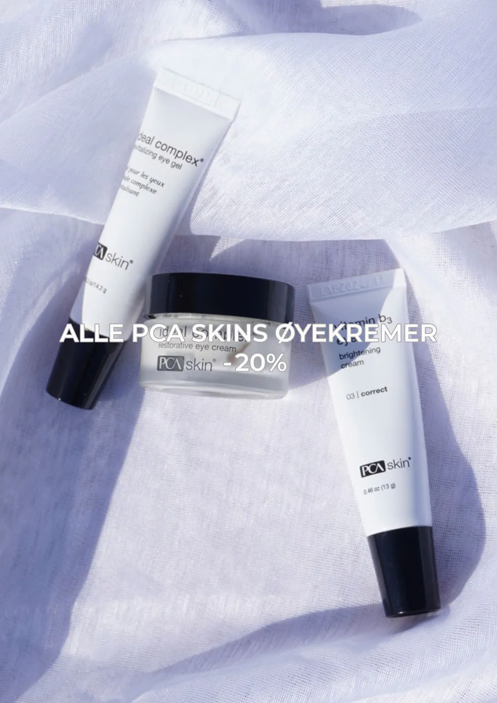 pca skin tilbud, øyekrem